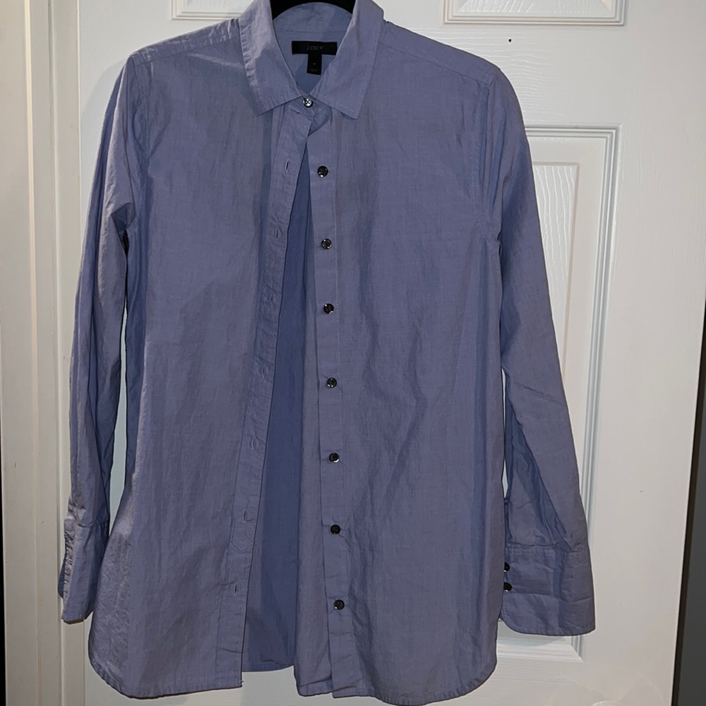 j crew button down shirt